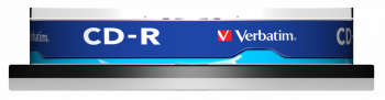 Оптический диск Verbatim Диск CD-R 700Mb 52x DataLife Cake Box (10шт) 43437