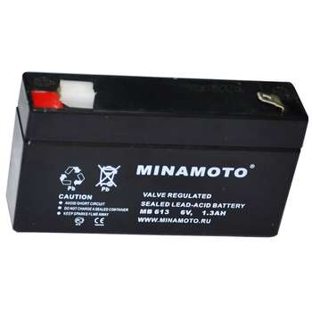 Аккумулятор, батарейка Minamoto MB 613 6V 1.3Ah