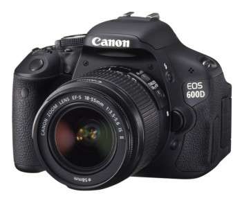 Фотокамера Canon EOS 600D KIT black 18Mpix 18-55ISII 3" 720p SDHC Набор с объективомLi-Ion
