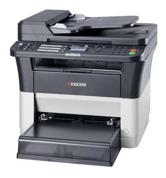 Лазерный МФУ Kyocera FS-1125MFP (1102M73RU0/1102M73RUV) A4 Duplex Net 25стр копир/принтер/сканер/USB 2.0