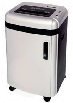 Шредер OFFICE KIT S230 2x15 (секр.4/P-5)/фр2х15мм/17лист/35лтр/Уничт:скрепки, скобы, пл.карты/CD OK0215S230