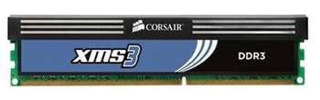 Оперативная память Corsair DDR3 4Gb 1600MHz, 1x4GB, 9-9-9-24, XMS3 Core i7,i5 CMX4GX3M1A1600C9