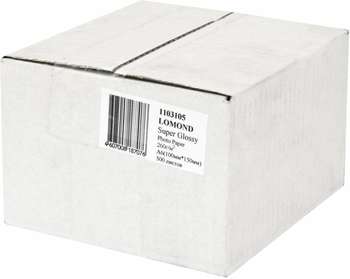Бумага Lomond 1103105 10x15см/260г/м2/500л. высокоглянцевая для струйной печати ярко-белая