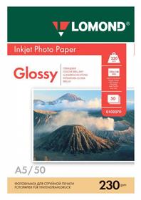 Бумага Lomond A5 Photo Paper 0102070 230 г/м2 50 лист.