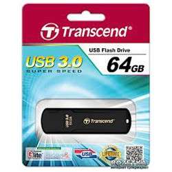 USB-носитель Transcend 64Gb Jetflash 700 TS64GJF700 USB3.0 черный