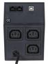 Источник бесперебойного питания Powercom RPT-1000AP 600W черный 3*IEC320