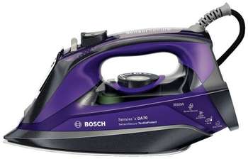 Утюг BOSCH Sensixxx DA70 ProEnergy фиолетовый 3000W TDA703021A