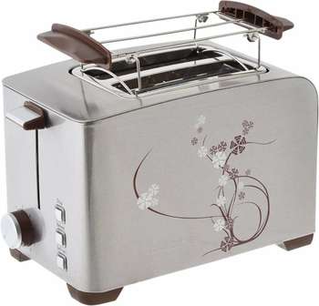 Тостер POLARIS PET0910 900Вт серебристый