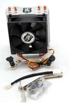 Кулер для процессора Titan TTC-NC65TX Soc-1150/1155/1156/AM3+/FM1/FM2 3pin 17-26dB Al+Cu 110W 410g клипсы TTC-NC65TX(RB)