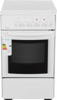 Электрическая плита FLAMA Плита Электрическая AE 1401 W белый эмаль