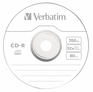 Оптический диск Verbatim CD-R  700Mb 52x Slim case