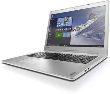 Ноутбук Lenovo IdeaPad 510-15ISK Core i5 6200U/6Gb/1Tb/nVidia GeForce 940MX 2Gb/15.6"/FHD /Windows 10/white/WiFi/BT/Cam