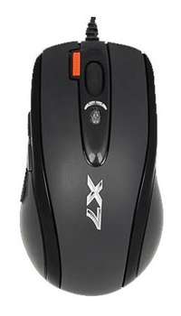 Мышь A4TECH XL-750BK черный лазерная