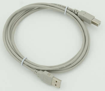 Кабель NONAME USB A 1.8м серый