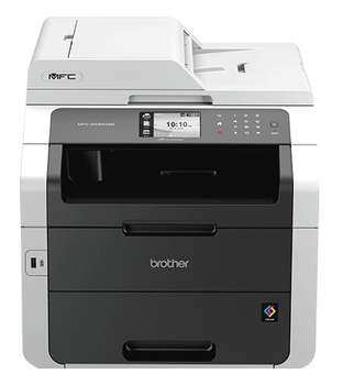 Лазерный МФУ Brother МФУ светодиодный  DCP-9020CDW  A4 Duplex Net WiFi белый