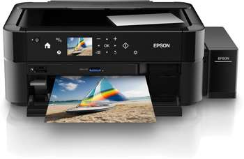 Струйный МФУ Epson L850 A4 USB черный C11CE31402
