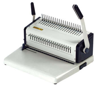 Брошюратор OFFICE KIT B2125 A4/перф.25л.сшив/макс.500л./пластик.пруж.