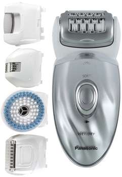 Эпилятор Panasonic ES-ED94-S520 скор.:2 насад.:5 от аккум. серебристый