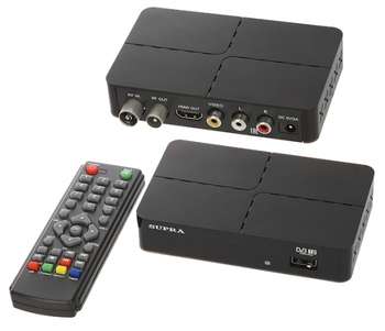 Спутниковый ресивер SUPRA DVB-T2 SDT-90 черный
