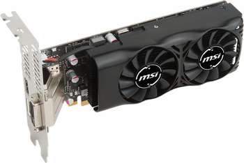 Видеокарта MSI GTX 1050 Ti 4GT LP 4096Mb 128bit