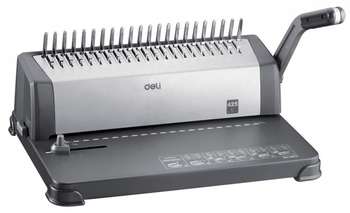Брошюратор DELI Easy E3872 A4/перф.12л.сшив/макс.425л./пластик.пруж.