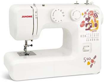 Швейная машина JANOME Sew dream 510 белый