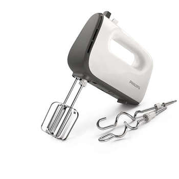 Миксер Philips ручной HR3740/00 450Вт белый/серый