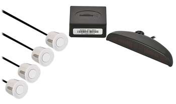 Парковочный радар Digma DCK-100S 4 датчика 22мм серебристый