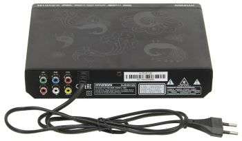 Проигрыватель DVD HYUNDAI Плеер DVD H-DVD120 черный ПДУ