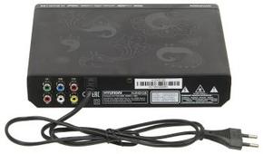 Проигрыватель DVD HYUNDAI Плеер DVD H-DVD120 черный ПДУ