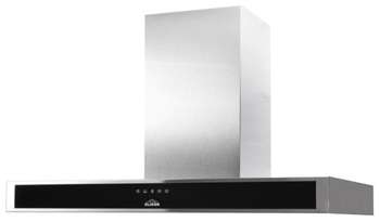 Вытяжка ELIKOR Агат 90Н-1000-Е4Д нержавеющая сталь/черный управление: сенсорное КВ IЭ-90-1000-1305