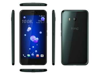 Смартфон HTC U11 EEA Brilliant Black, 5.5'' 2560x1440, 2.45GHz, 8 Core, 6GB RAM, 128GB, up to 2TB flash, 12Mpix/16Mpix, 2 Sim, 2G, 3G, LTE, BT, Wi-Fi, NFC, GPS, Glonass, 3000mAh, Android 7.1, 169g, 153.9x75.9x7.9, разъём Flex Storage Sim/micro SD 99HAMB123-00