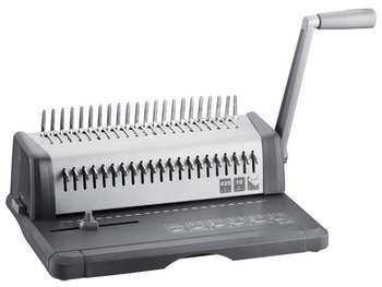 Брошюратор DELI Core E3873 A4/перф.12л.сшив/макс.425л./пластик.пруж.