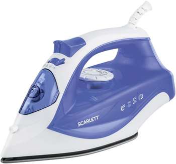Утюг SCARLETT SC-SI30K23 2200Вт белый/синий