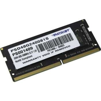 Оперативная память Patriot 8GB PC19200 DDR4 SO PSD48G240081S