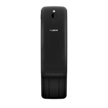 Сотовый телефон Nokia 8110 DS TA-1048 Black, 2.4'' 320x240, 1.1GHz, 2 Core, 512MB RAM, 4GB, 2Mpix, 2 Sim, 2G, 3G, LTE, BT, Wi-Fi, GPS, Micro-USB, 1500mAh, Smart Feature OS KaiOS, 117g, 133.45 x 49.3 x 14.9, IP52 16ARGB01A02