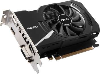 Видеокарта MSI GeForce GT 1030 1189MHz PCI-E 3.0 2048MB 2100MHz 64 bit DVI HDMI HDCP Aero ITX OC
