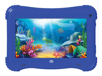 Планшет Digma Optima Kids 7 RK3126С/RAM1Gb/ROM16/7"/WiFi/BT/2Mpix/0.3Mpix/Android 8.1/голубой