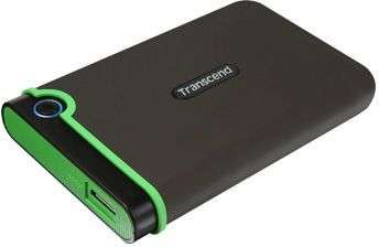 Внешний накопитель Transcend USB 3.0 1Tb TS1TSJ25M3S StoreJet 25M3S 2.5" серый