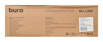 Ламинатор BURO BU-L380 хол.лам. лам.фото OL380
