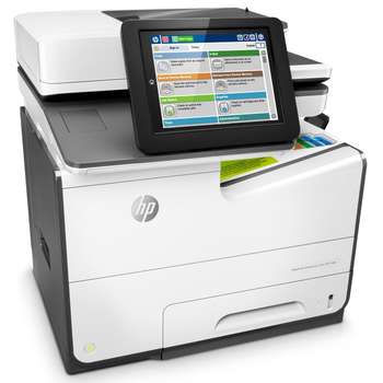 Струйный МФУ HP PageWide Enterprise Color 586dn A4 Duplex Net USB RJ-45 черный/белый G1W39A