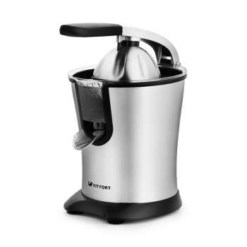 Соковыжималка KITFORT КТ-1108 160Вт серебристый/черный