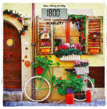 Весы SCARLETT напольные электронные SC-BS33E030 макс.180кг рисунок