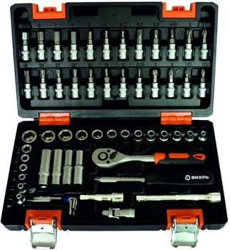 Набор инструментов ВИХРЬ 1/4" CrV 57 предметов