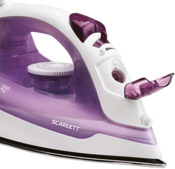Утюг SCARLETT SC-SI30S06 2000Вт белый/лиловый