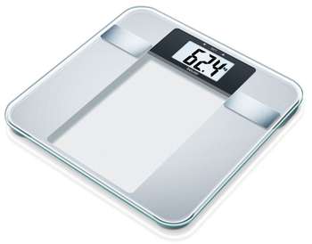 Весы BEURER напольные электронные BG13 макс.150кг серебристый