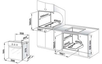 Духовой шкаф Gefest ДГЭ 621-03 Б1