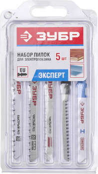 Пилка / полотно ЗУБР Набор пилок универсальные 15580-H5 5пред.