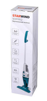 Пылесос STARWIND ручной SCH1012 800Вт аквамарин/белый