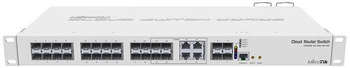Коммутатор MikroTik CRS328-4C-20S-4S+RM 20SFP 4SFP+ управляемый